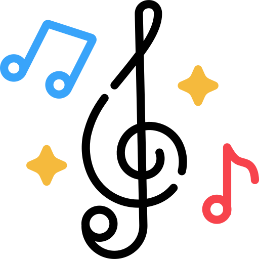 musik Special Lineal color icon