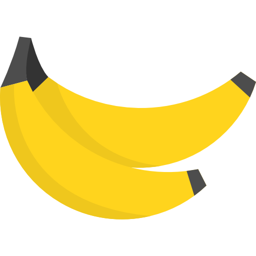 bananes Special Flat Icône