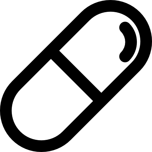 ピル Basic Rounded Lineal icon