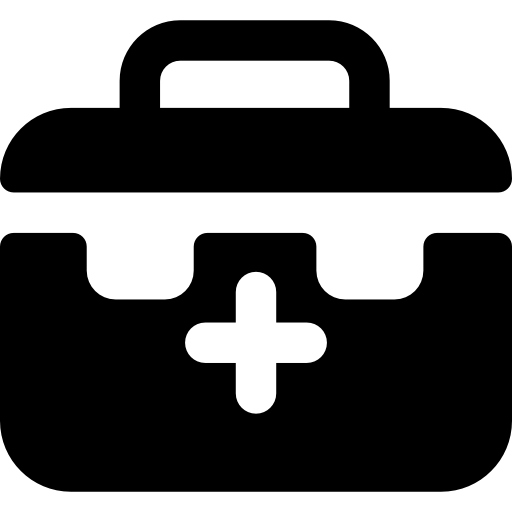 kit de primeros auxilios Basic Rounded Filled icono