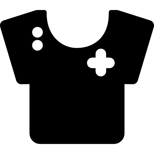 camisa Basic Rounded Filled icono