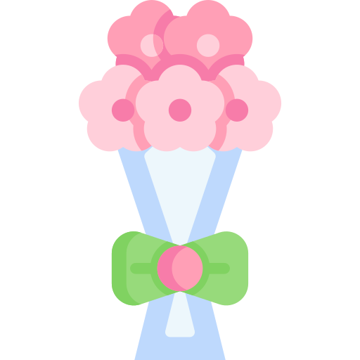 Букет цветов Special Flat иконка