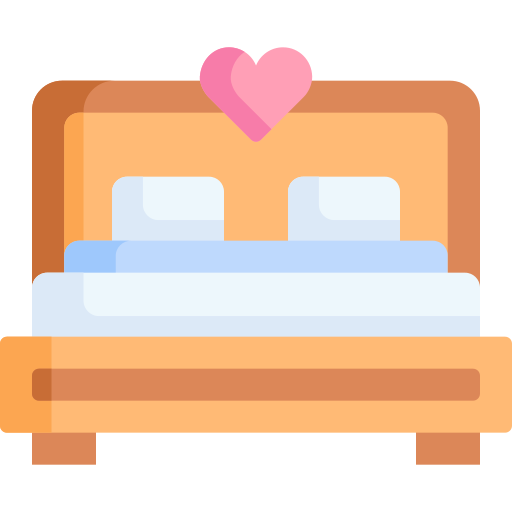 cama de casal Special Flat Ícone