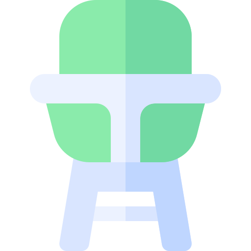 Детский стул Basic Rounded Flat иконка