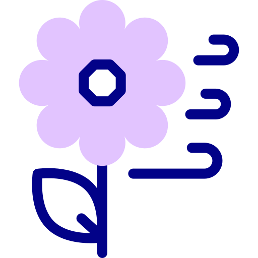 Цветок Detailed Mixed Lineal color иконка
