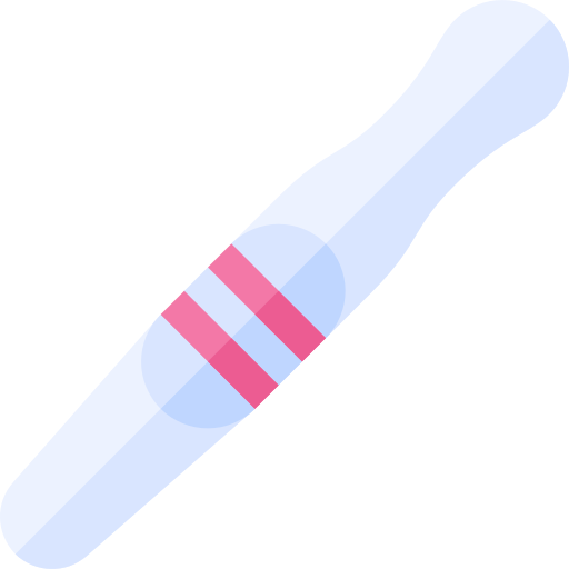 Тест на беременность Basic Rounded Flat иконка