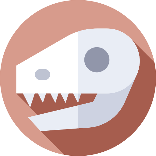 dinosaurier Flat Circular Flat icon