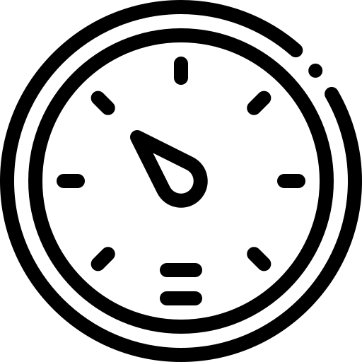 barometr Detailed Rounded Lineal ikona