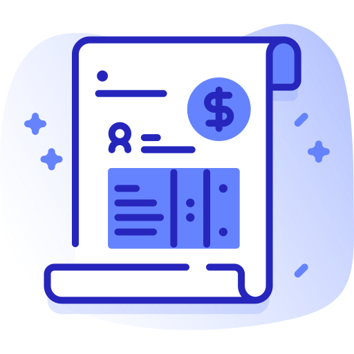 Invoice Special Ungravity Lineal icon