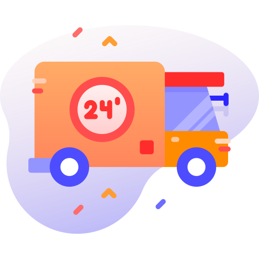 Delivery truck Special Ungravity Gradient icon