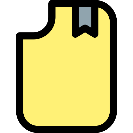 bladwijzer Generic Outline Color icoon
