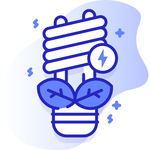 Energy saving light Special Ungravity Lineal icon
