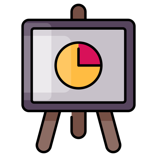 Presentation Generic Outline Color icon