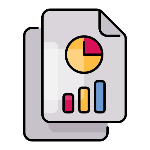 書類 Generic Outline Color icon