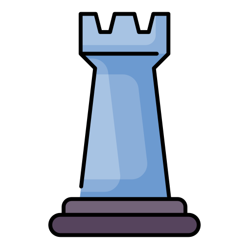 Шахматная фигура Generic Outline Color иконка