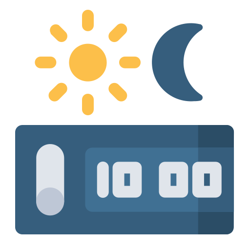 digitaluhr Generic Flat icon