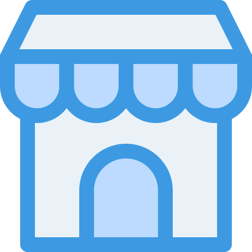 boutique Generic Blue Icône