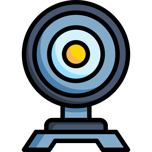 Web camera Generic Outline Color icon