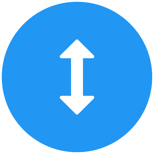 Up and down arrows Generic Flat icon