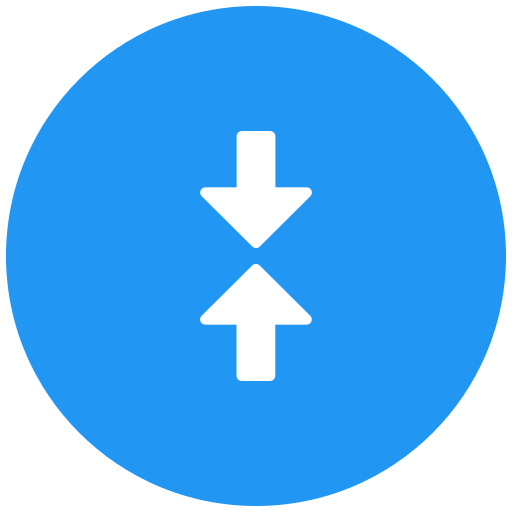 Facing arrows Generic Flat icon
