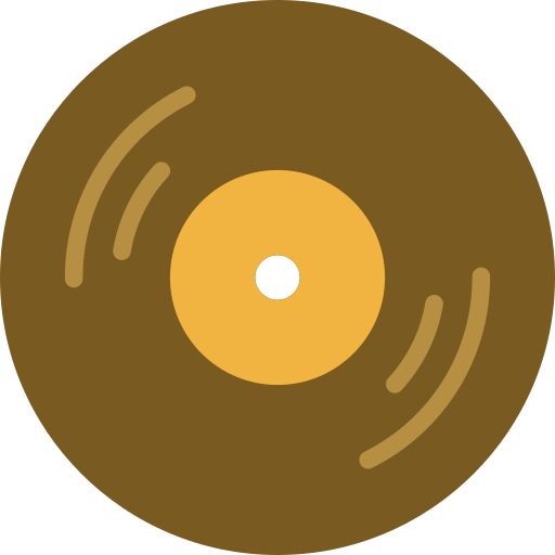 vinyle Generic Flat Icône