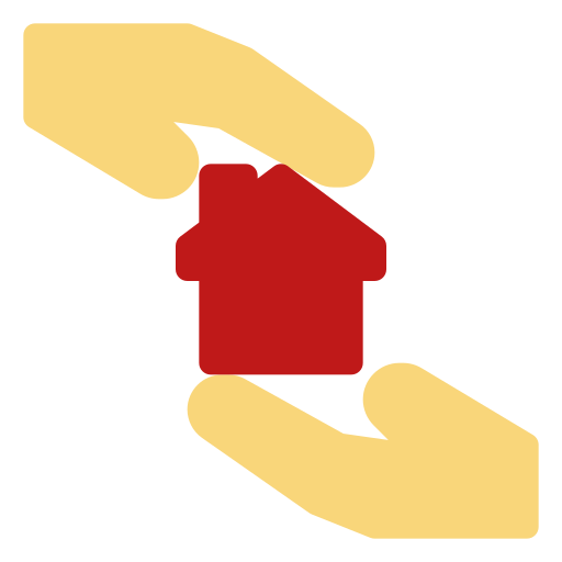 huis verzekering Generic Flat icoon