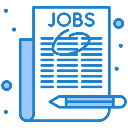 Jobs Generic Blue icon