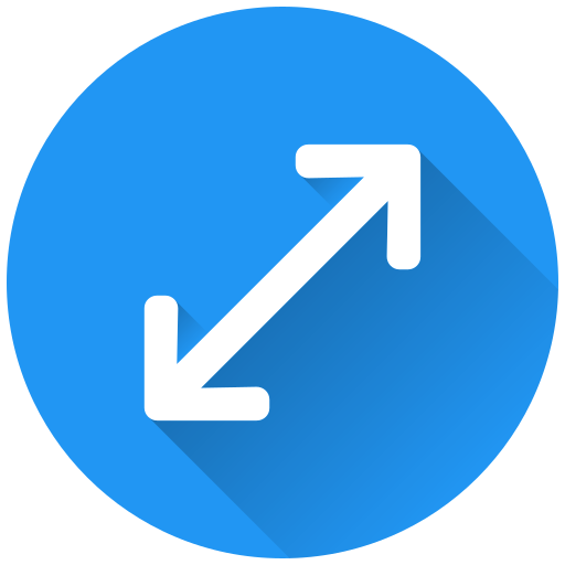 双方向 Generic Circular icon