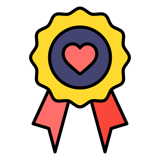 Badge Generic Outline Color icon