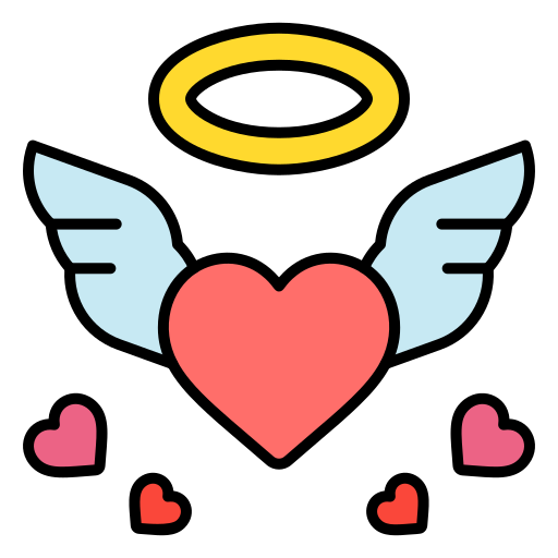 Angel Generic Outline Color icon