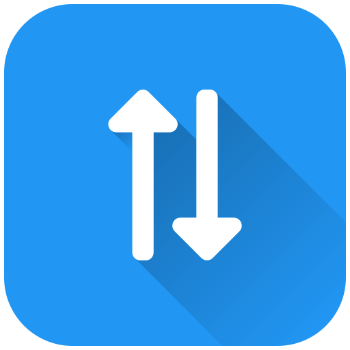 Up and down arrows Generic Square icon