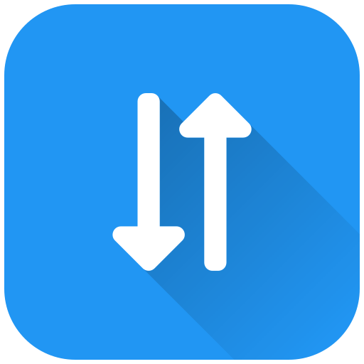 Up and down arrows Generic Square icon