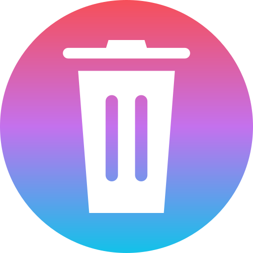 Trash Generic Flat Gradient icon