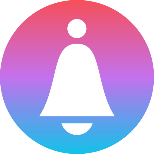 Bell Generic Flat Gradient icon