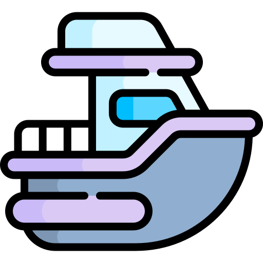ボート Kawaii Lineal color icon