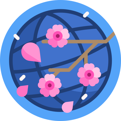 Blooming season Detailed Flat Circular Flat icon