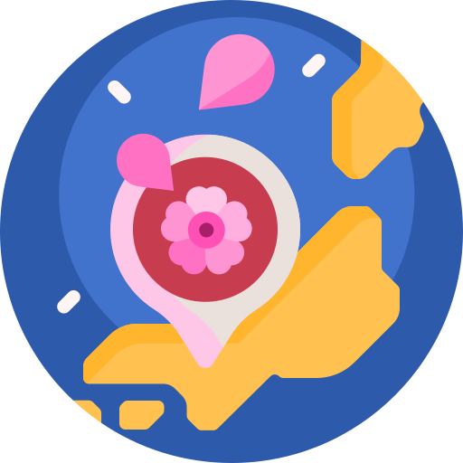 일본 Detailed Flat Circular Flat icon