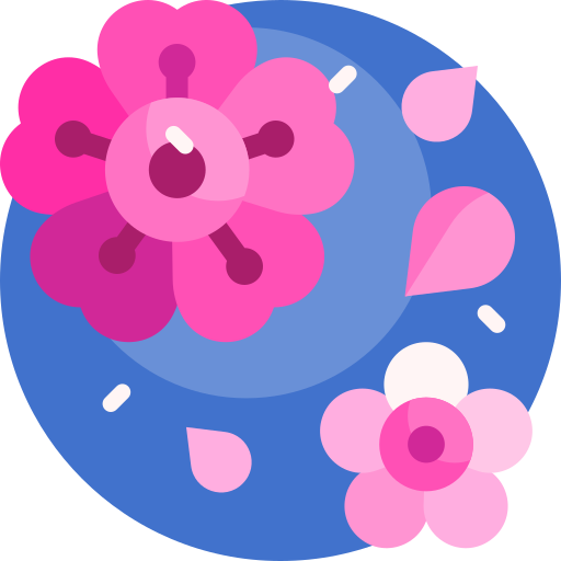 Sakura Detailed Flat Circular Flat icon