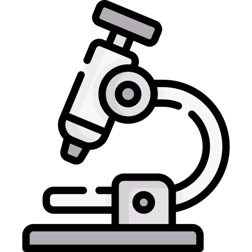 microscopio Special Lineal color icona