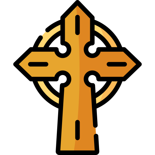 croce celtica Special Lineal color icona