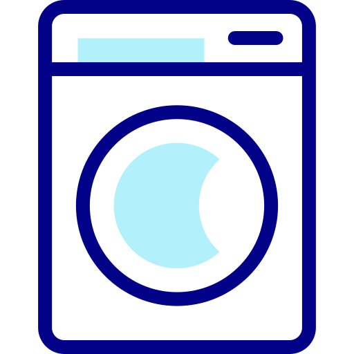 Washing machine Detailed Mixed Lineal color icon