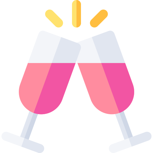 Wine Basic Rounded Flat icon