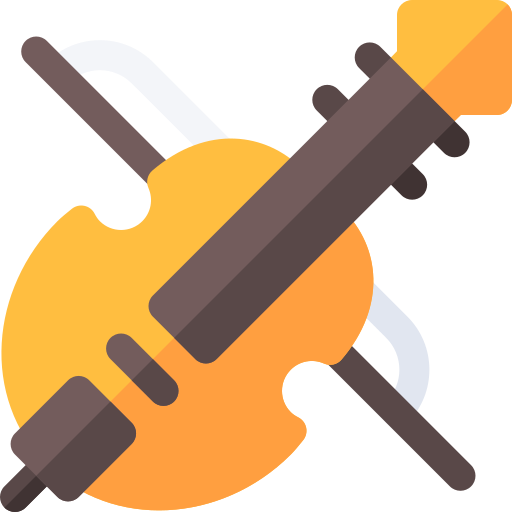 바이올린 Basic Rounded Flat icon