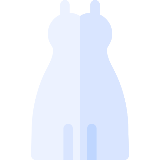 Wedding dress Basic Rounded Flat icon