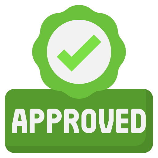 Approved Surang Flat icon