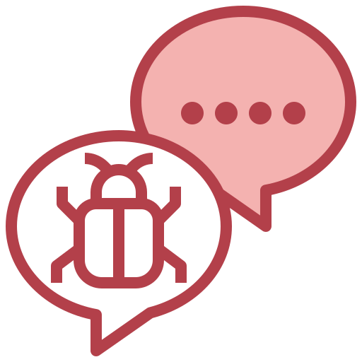 Conversation Surang Red icon
