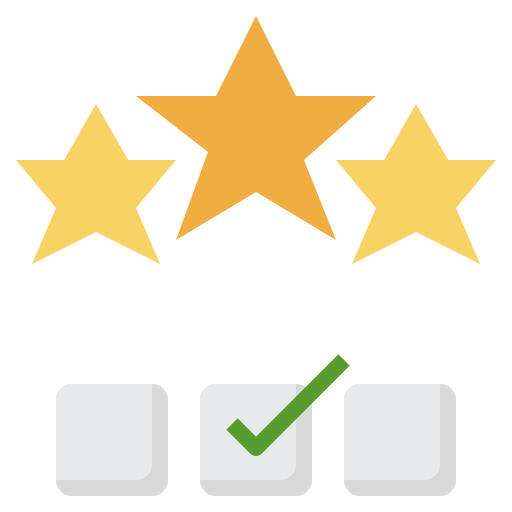 calificación de estrellas Surang Flat icono