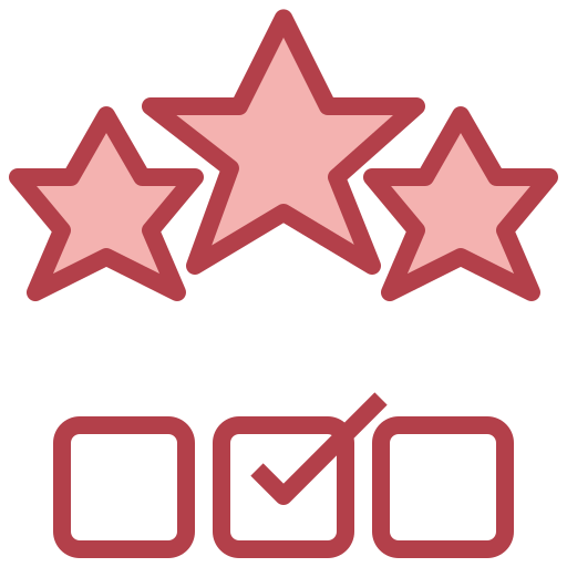 calificación de estrellas Surang Red icono