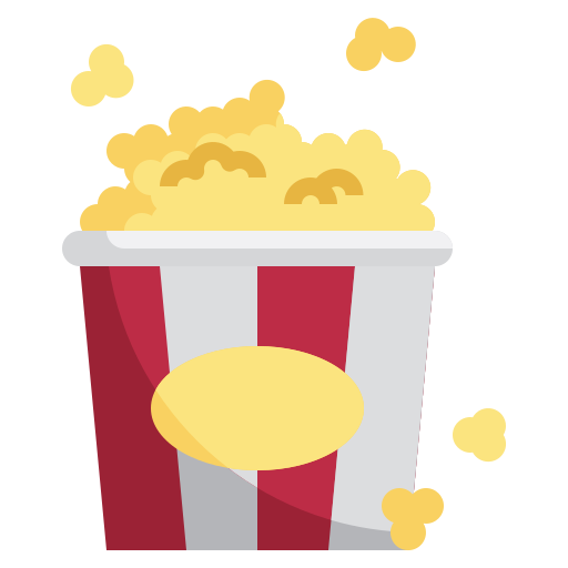 popcorn Surang Flat icoon