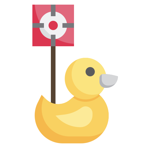 Shoot duck Surang Flat icon